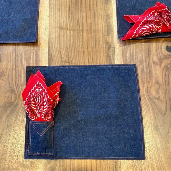 Fun, Handmade, Placemats & Napkins-Set of 6 - Picture 3 of 7